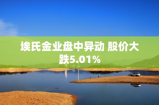 埃氏金业盘中异动 股价大跌5.01%